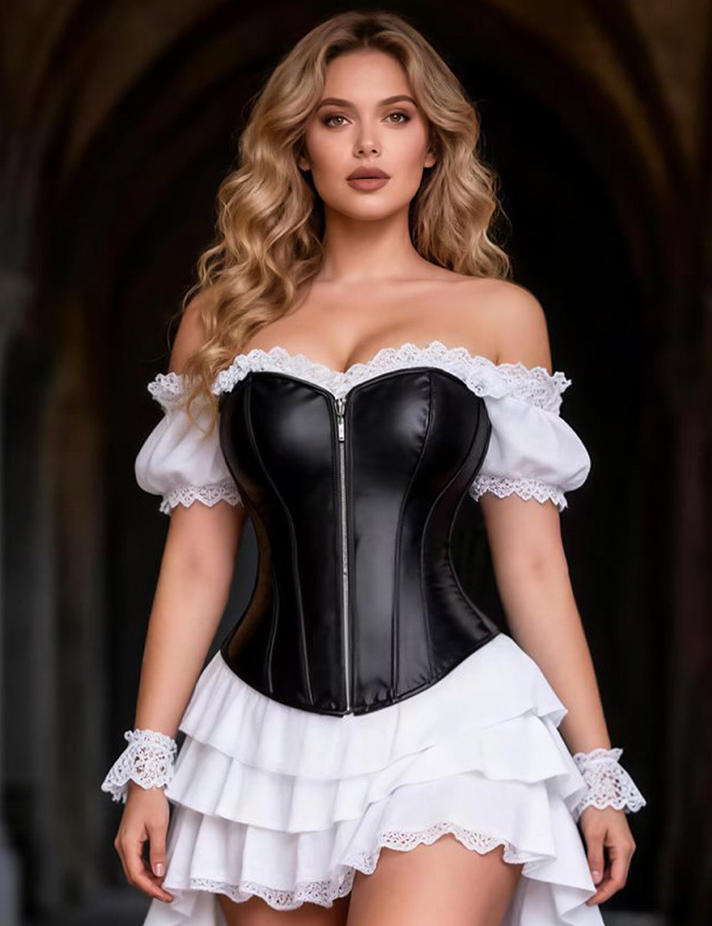 14 Pieces Plastic Bones Wholesale sexy leather corset