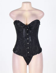 Corsets Sexy Jacquard Palace Style Corset