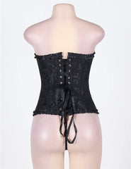 Corsets Sexy Jacquard Palace Style Corset