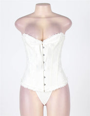 Corsets Sexy Jacquard Palace Style Corset