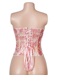 Sexy Hollow Lace-up Court-style Corset for Women