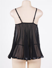 Rhinestone Lace See Through Sexy Nightdress Multi Color Women Lingerie Sleepwear