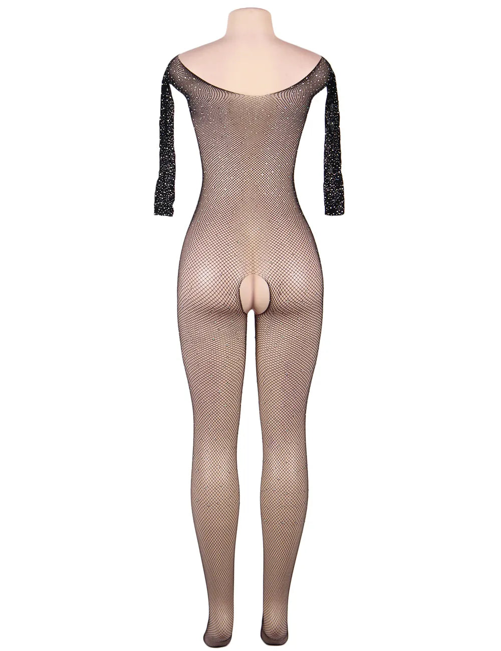 Fishnet Diamonds Long Sleeve Bodystocking