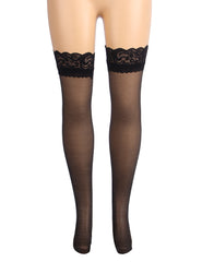 Sexy Lace Pearlescent Stockings