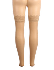 Sexy Lace Pearlescent Stockings