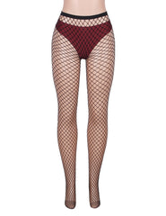 Sexy Medium Large Mesh Fishnet Pantyhose