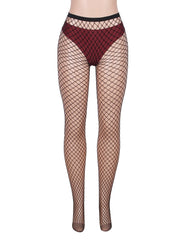 Sexy Medium Large Mesh Fishnet Pantyhose