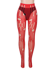 Sexy Open-Crotch Fishnet Pantyhose for Women