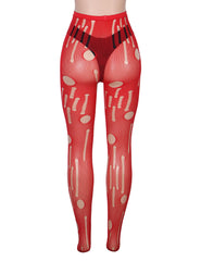 Sexy Open-Crotch Fishnet Pantyhose for Women