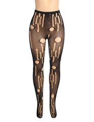 Sexy Open-Crotch Fishnet Pantyhose for Women
