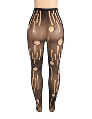 Sexy Open-Crotch Fishnet Pantyhose for Women