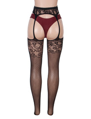 Sexy Jacquard Fishnet Pantyhose Tights