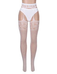Sexy Jacquard Fishnet Pantyhose Tights