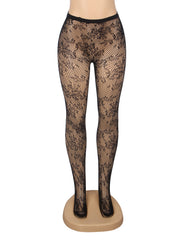 Sexy Vine Flower Fishnet Pantyhose