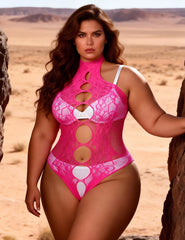 Sexy Halter Neck Backless Bodystocking