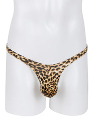 Sexy Zebra Print Men's Thong Underwear