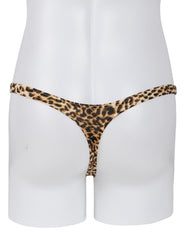 Sexy Zebra Print Men's Thong Underwear