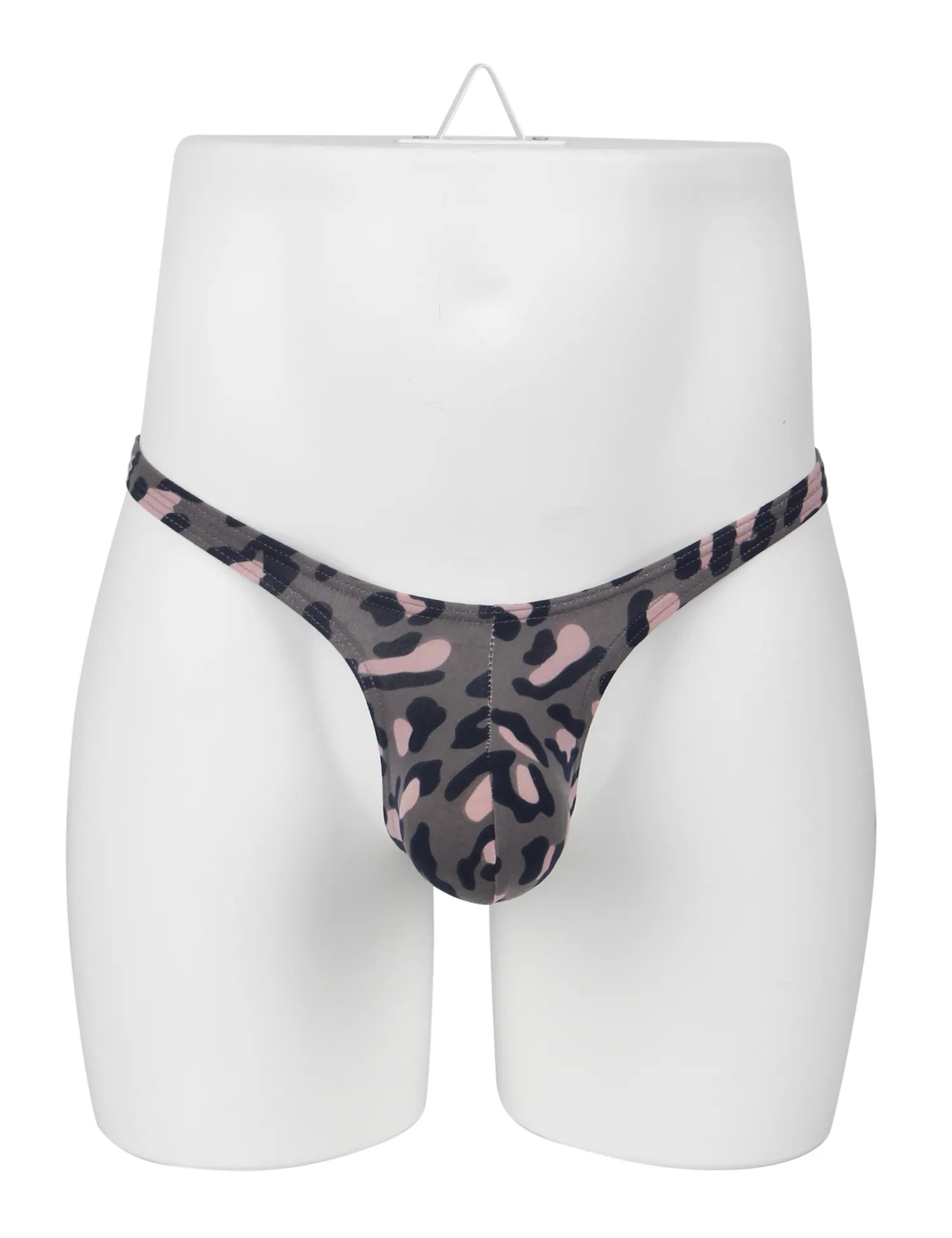Sexy Zebra Print Men's Thong Underwear