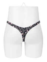 Sexy Zebra Print Men's Thong Underwear