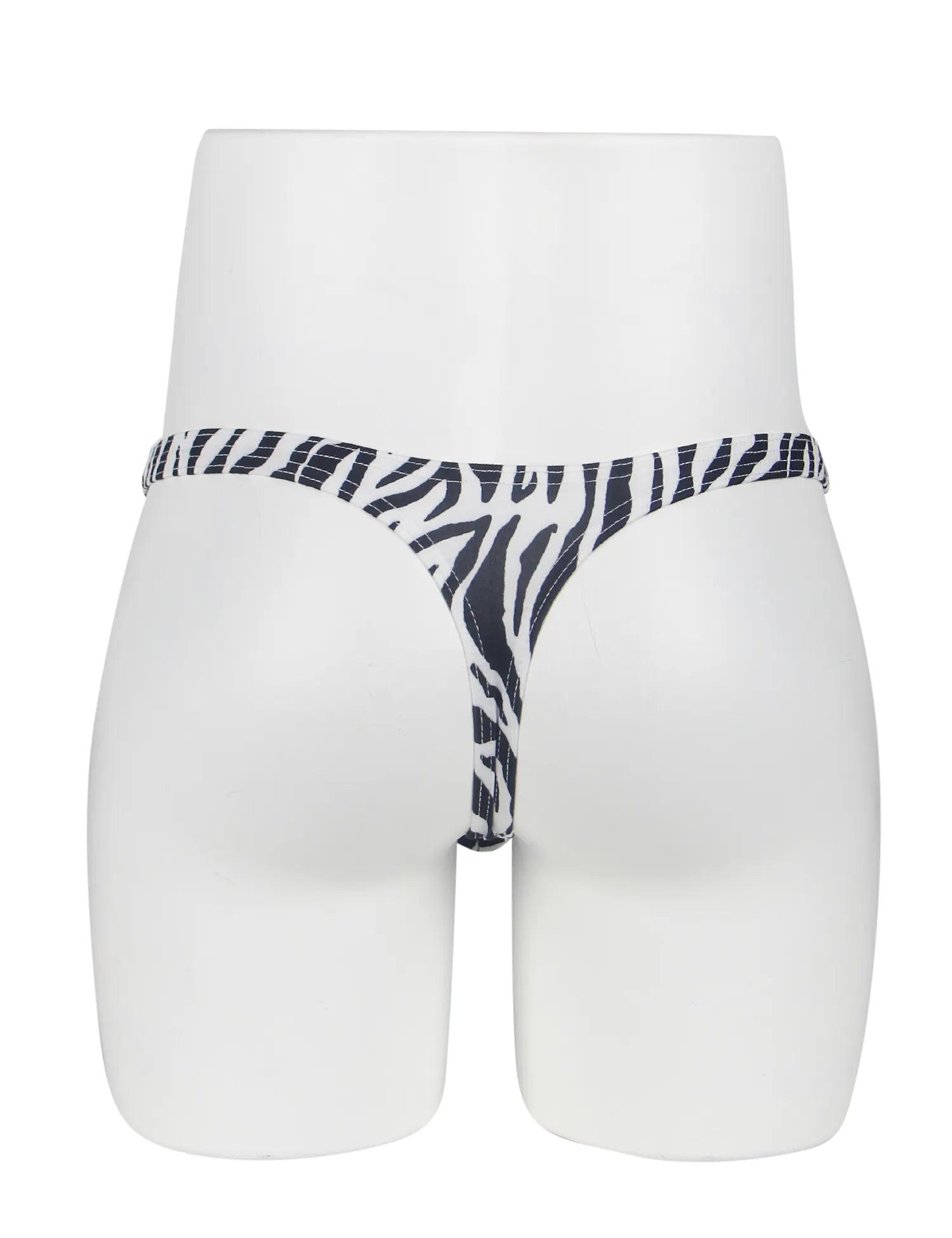 Sexy Zebra Print Men's Thong Underwear