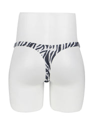 Sexy Zebra Print Men's Thong Underwear