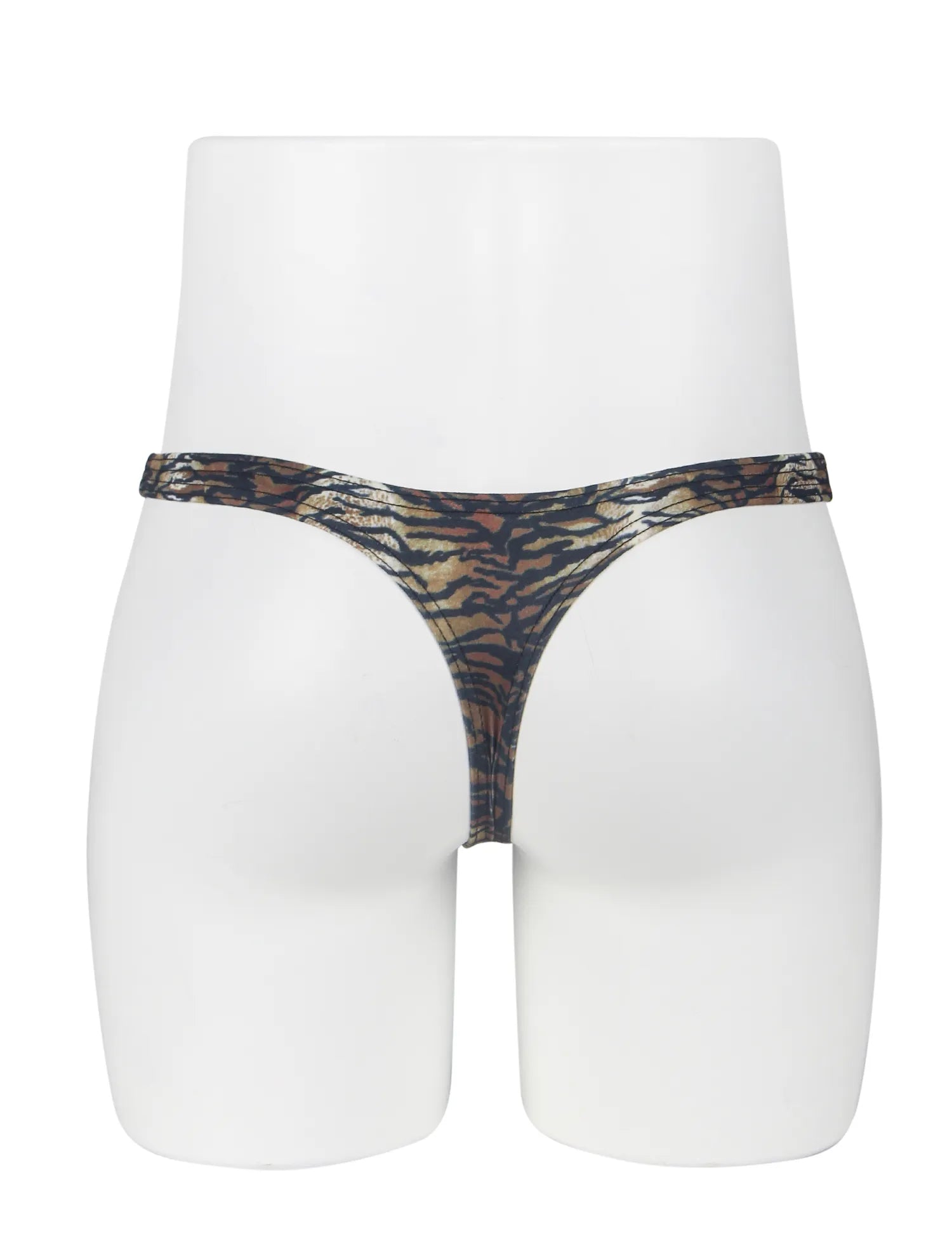 Sexy Zebra Print Men's Thong Underwear