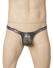 Sexy Zebra Print Men's Thong Underwear