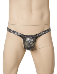 Sexy Zebra Print Men's Thong Underwear
