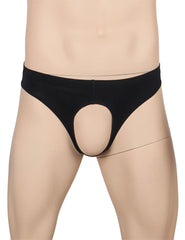 Sexy Hollow-Cut Ice Silk Men's Brief