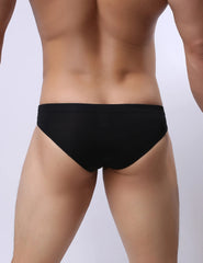 Sexy Hollow-Cut Ice Silk Men's Brief