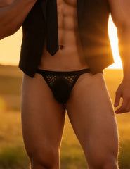 Sexy Fishnet Men's Thong Underwear
