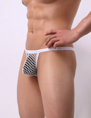Sexy Fishnet Men's Thong Underwear