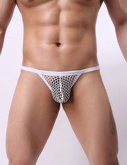 Sexy Fishnet Men's Thong Underwear