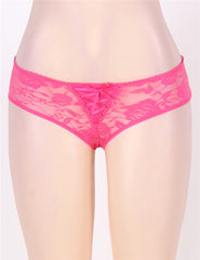 Sexy Women Intimate Lingerie Underwear Strappy Lace Panty