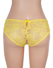 Sexy Women Intimate Lingerie Underwear Strappy Lace Panty