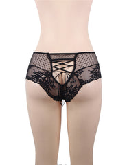 Sexy High Waist Lace Strappy Panty for Women