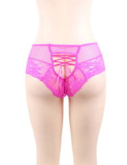 Sexy High Waist Lace Strappy Panty
