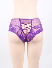Sexy High Waist Lace Strappy Panty for Women
