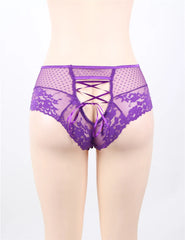 Sexy High Waist Lace Strappy Panty