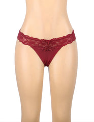 Floral Lace Cheeky Panty