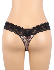 Floral Lace Cheeky Panty