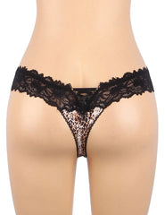 Floral Lace Cheeky Panty