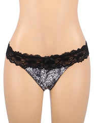 Floral Lace Cheeky Panty