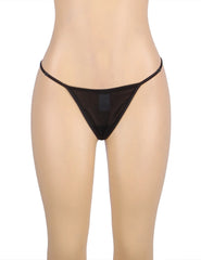 G-String With Diamond Back