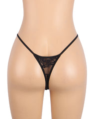 Sexy Lace Hollow Out Women Thong Underwear