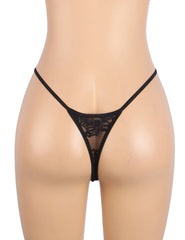 Sexy Lace Hollow Out Women Thong Underwear