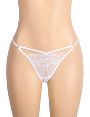 Sexy Lace Hollow Out Women Thong Underwear