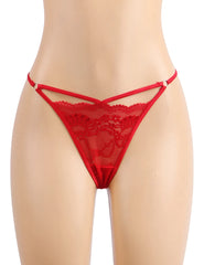 Sexy Lace Hollow Out Women Thong Underwear