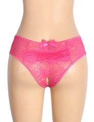 Sexy Lace Crotchless Panty