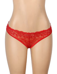 Lace Cross-Strap Panty